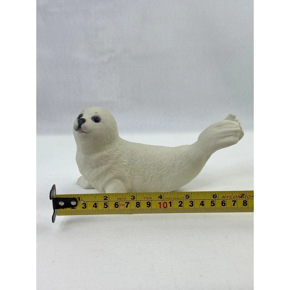 Lenox Harp Seal Pup Fine Porcelain Figurine 1995 White Arctic Wildlife Sculpture